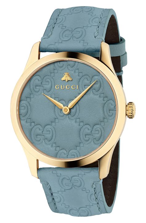 women gucci gold and brown leather watch|gucci timeless watch ladies.